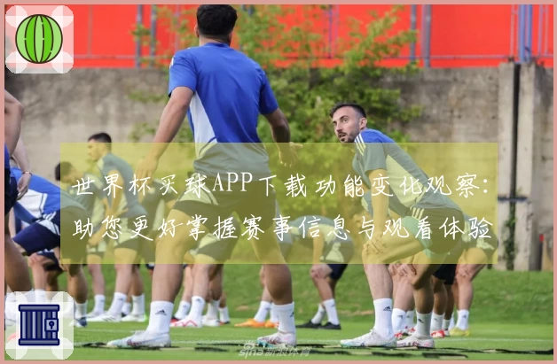 世界杯买球APP下载功能变化观察：助您更好掌握赛事信息与观看体验